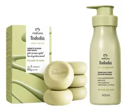 Kit Presente Natura Feminino Cuidados (2 Produtos) Kit  - R$ 90,22